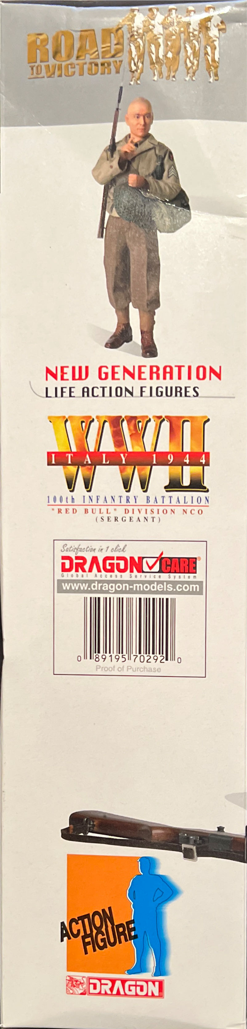 New Generation 100th Infantry Battalion - Dragon Models Ltd. (Italy 1944) action figure collectible [Barcode 089195702920] - Main Image 4