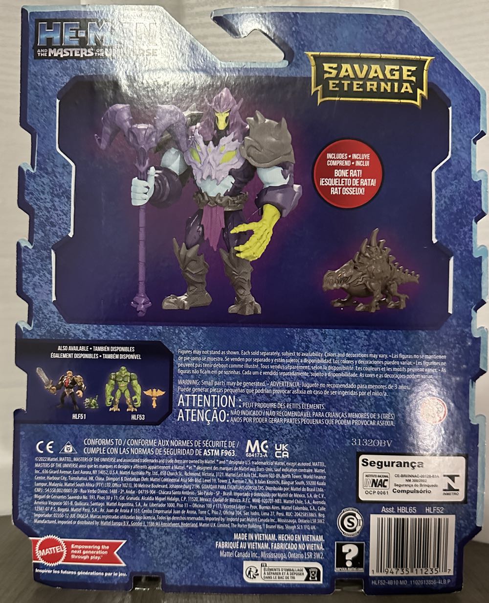 He-man And The Masters Of The Universe Action Figure Skeletor With Accessories Motu Toy Gifts And Collectibles  action figure collectible [Barcode 194735112357] - Main Image 3