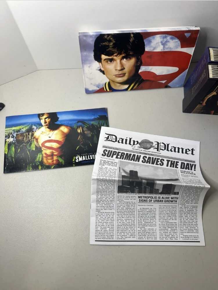 Smallville The Complete Series DVD 2011 62-Disc Set - WarnerMedia action figure collectible [Barcode 883929191529] - Main Image 3