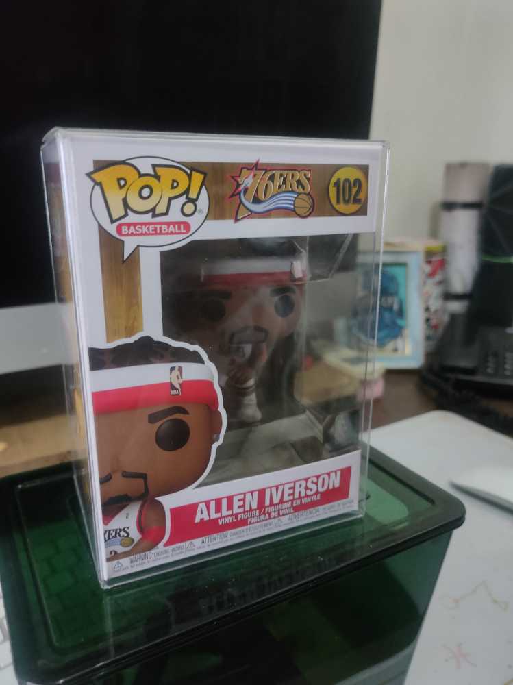 Allen Iverson #102 - Funko (Funko Pop! Basketball) action figure collectible [Barcode 889698552158] - Main Image 2