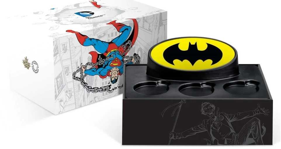 Dc Comics Originals 3 Coin Case - Royal Canadian Mint action figure collectible [Barcode 623932077805] - Main Image 4