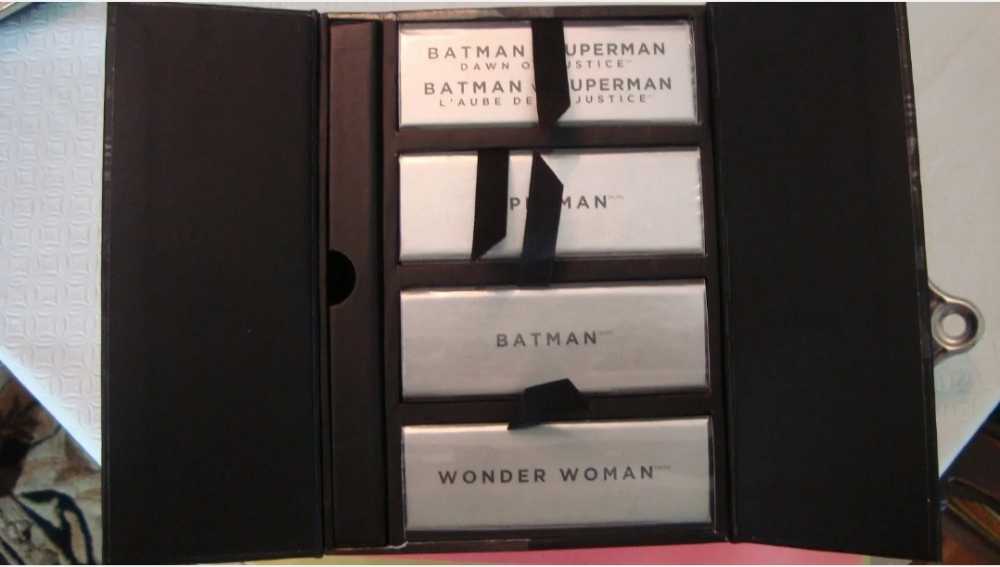 2016 Canada 1/2 oz Silver $10 Batman vs Superman: Dawn of Justice 4 Coin Set  - Royal Canadian Mint action figure collectible [Barcode 623932072572] - Main Image 3