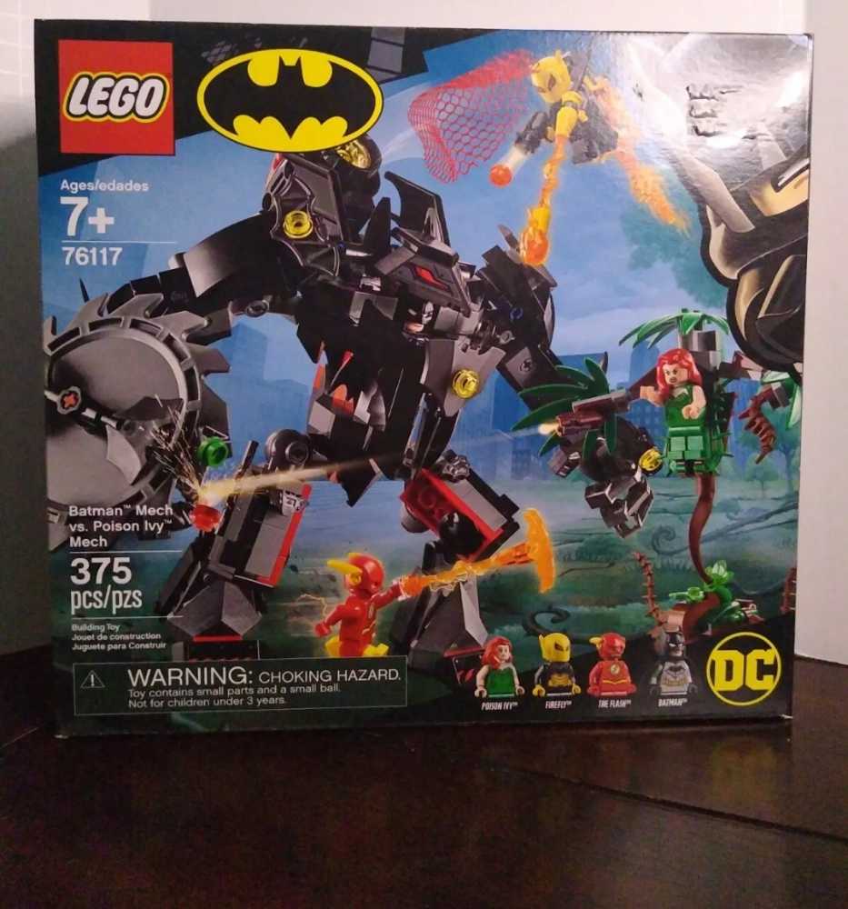 LEGO DC Batman - 76117 Batman Mech Vs Poison Ivy Mech - New & Sealed - Lego action figure collectible [Barcode 673419302777] - Main Image 2