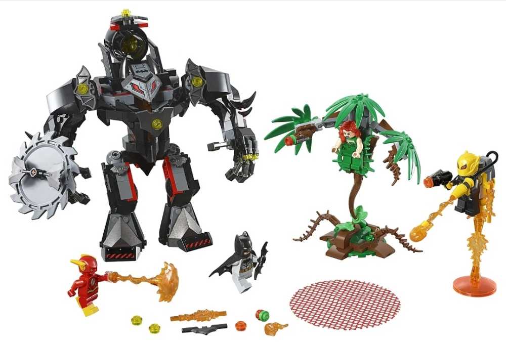 LEGO DC Batman - 76117 Batman Mech Vs Poison Ivy Mech - New & Sealed - Lego action figure collectible [Barcode 673419302777] - Main Image 4