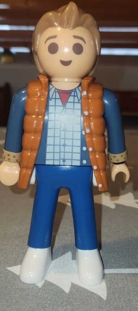 Back To The Future Marty Mcfly 6-inch Playmobil Oversized Action Figure - Funko Pop action figure collectible [Barcode 849803088590] - Main Image 4