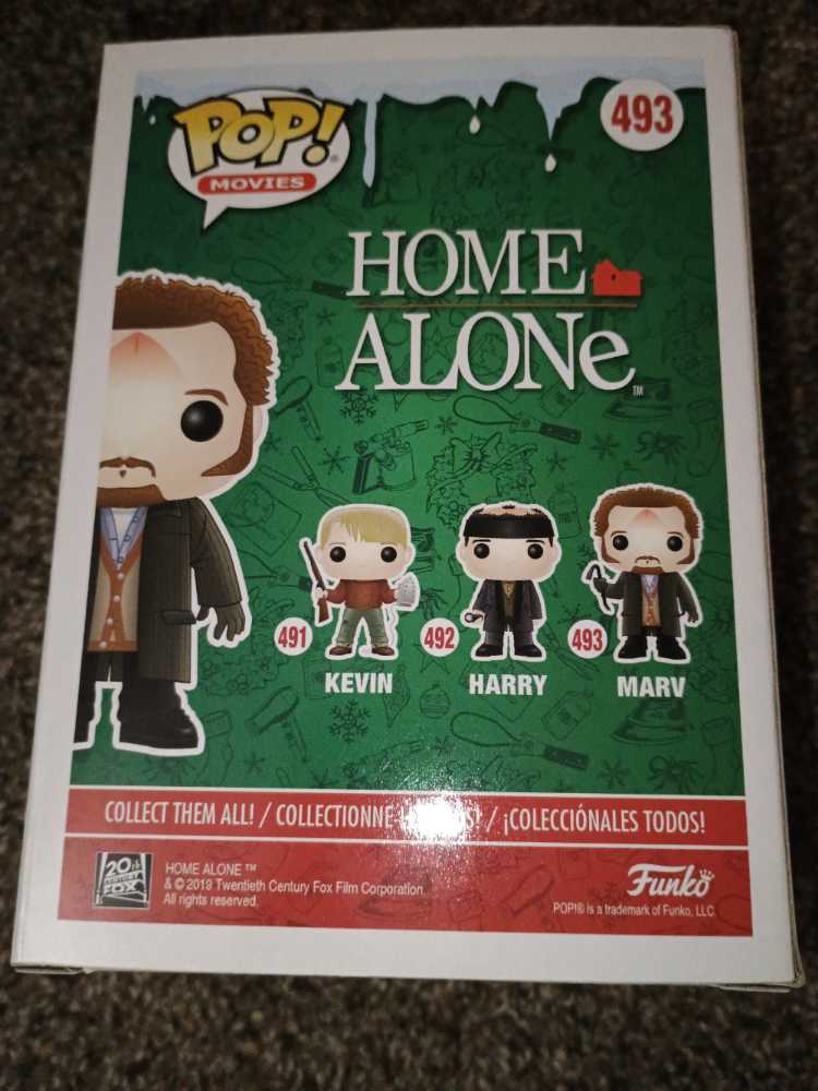 Home Alone: Marv #493 - Funko (Home Alone) action figure collectible [Barcode 889698217996] - Main Image 2