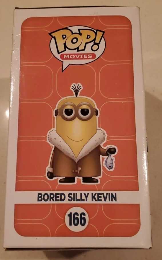 Funko Pop! Movies Minions Bored Silly Kevin #166 - Funko Pop action figure collectible [Barcode 849803051082] - Main Image 4
