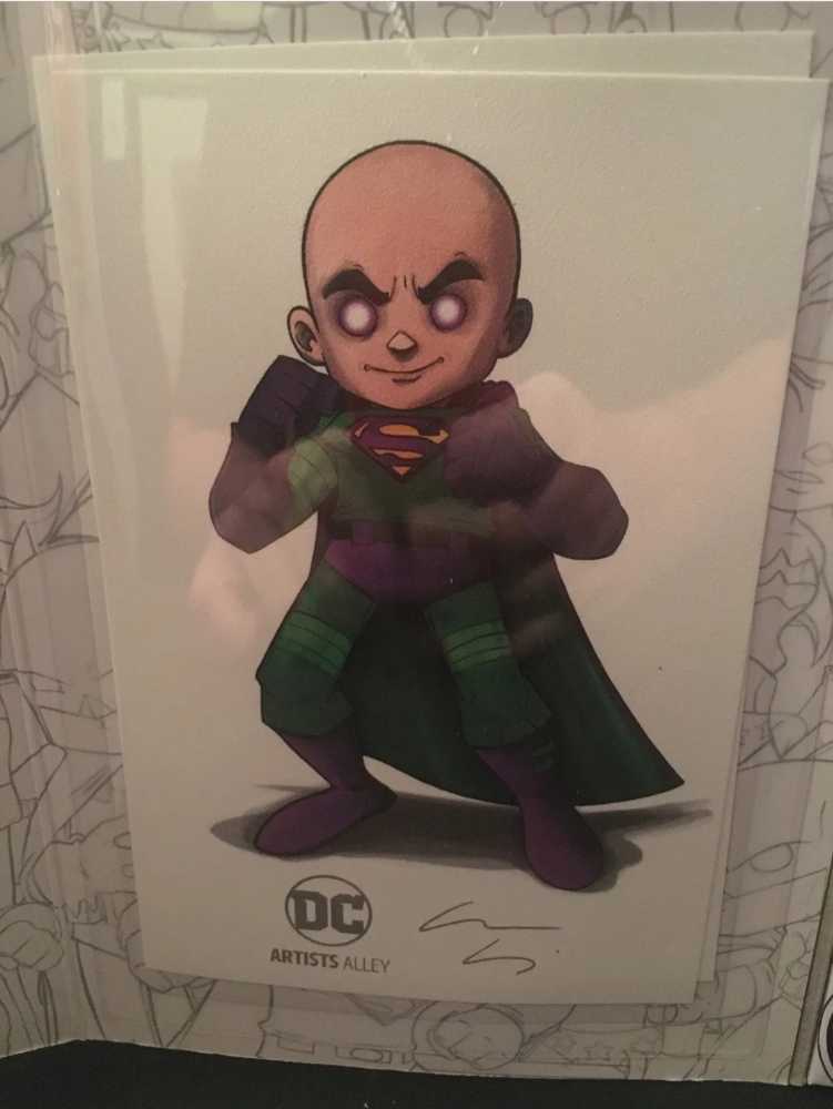 DC Artist Alley Superman 6.6-Inch PVC Collector Statue [Lex Luthor Villain] - DC Collectiblies action figure collectible [Barcode 761941354217] - Main Image 4