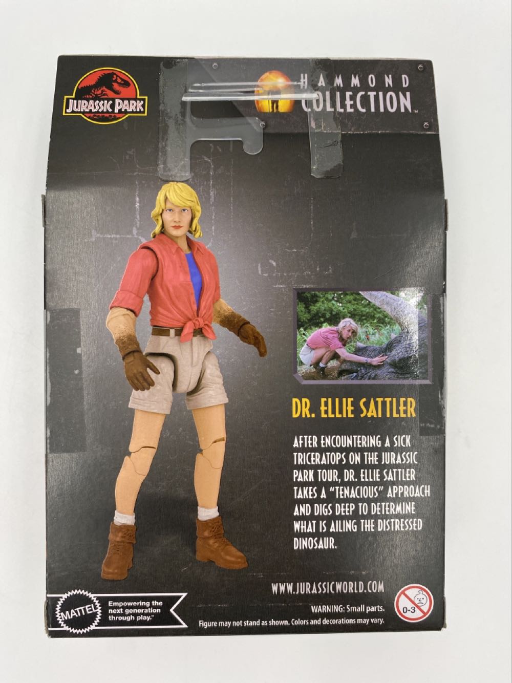 Jurassic Park: Dr. Ellie Sattler - Mattel (Hammond Collection) action figure collectible - Main Image 3