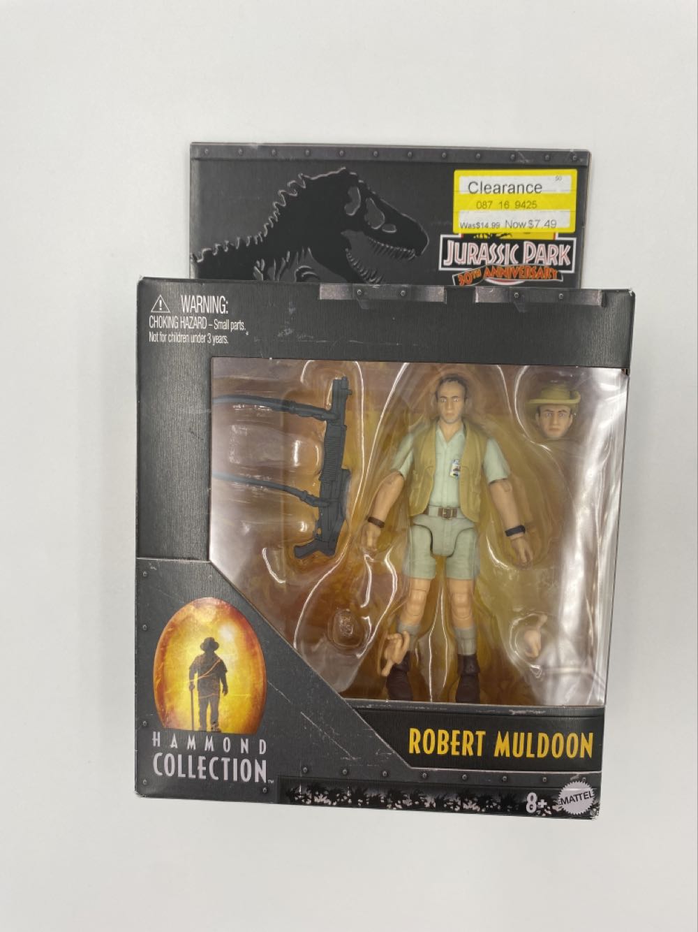 Jurassic Park: Robert Muldoon - Mattel (Hammond Collection) action figure collectible - Main Image 2