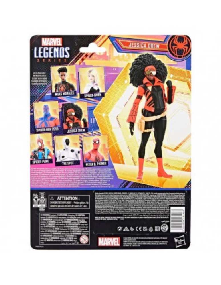 Jessica Drew - Marvel Legends (Across The Spider-Verse) - Hasbro Marvel Legends (Marvel Legends) action figure collectible [Barcode 5010994181963] - Main Image 2