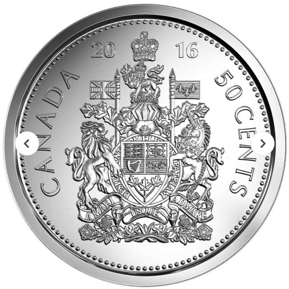 2016 50c Circulation Coin Roll

 - Royal Canadian Mint action figure collectible [Barcode 623932069558] - Main Image 3