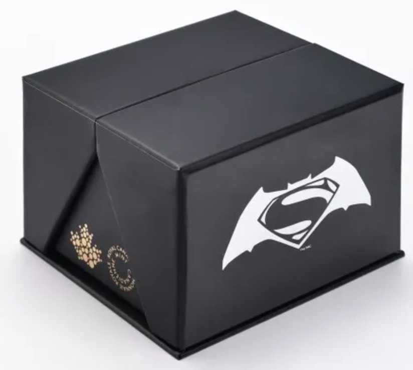 2016 $30 Batman V Superman : Dawn Of Justice -2oz. Fine Silver Coin - Royal Canadian Mint action figure collectible [Barcode 623932072213] - Main Image 3