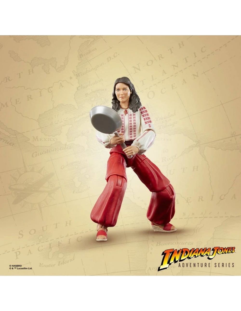 Marion Ravenwood - Hasbro (Indiana Jones-Adventure Series) action figure collectible - Main Image 2