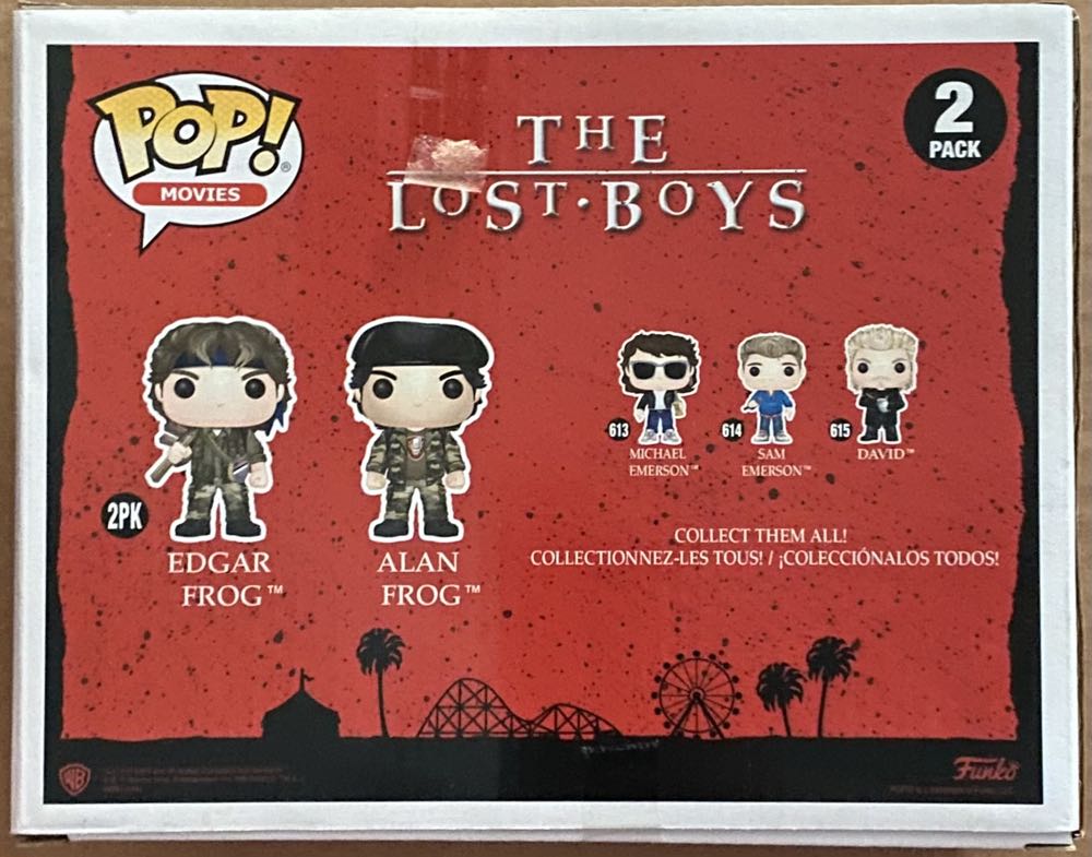 Frog Brothers 2 Pack (Funko Shop Exclusive) - Funko (The Lost Boys) action figure collectible [Barcode 889698217828] - Main Image 3