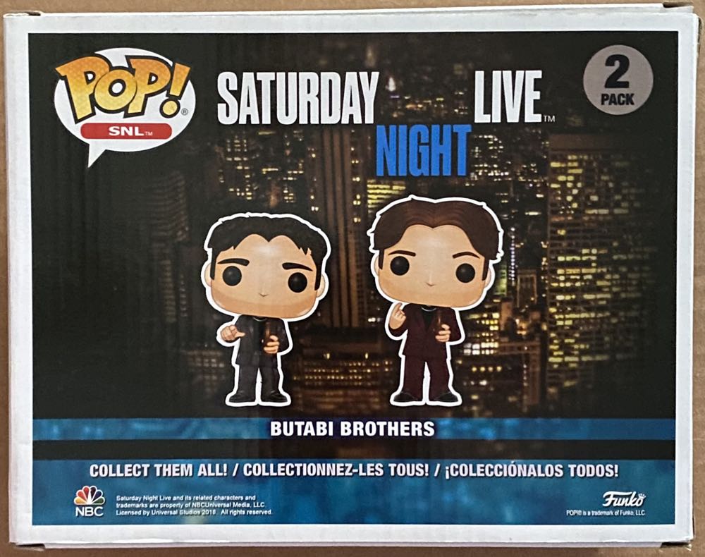 Pop! SNL: Butabi Brothers (2 Pack) - Funko (Saturday Night Live) action figure collectible [Barcode 889698327237] - Main Image 3