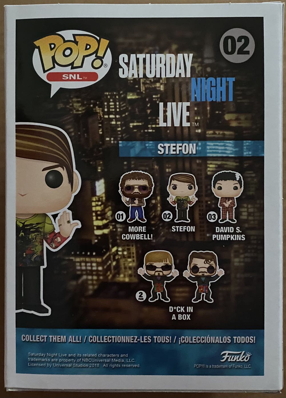SNL: #02 Stefon - Funko (Saturday Night Live) action figure collectible [Barcode 889698267762] - Main Image 3