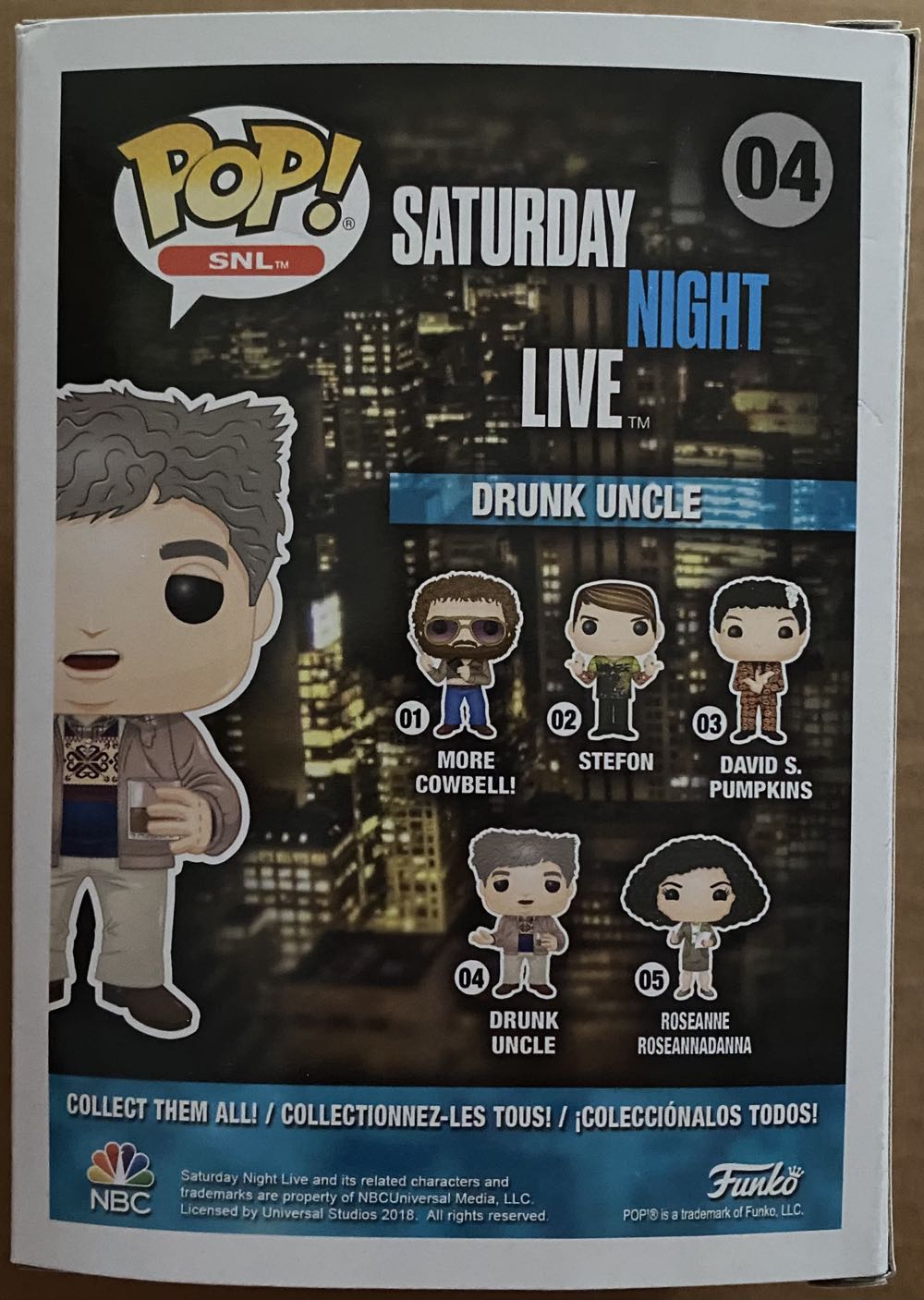 Drunk uncle SNL - Funko (Saturday Night Live) action figure collectible [Barcode 889698327268] - Main Image 3