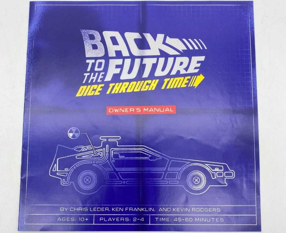 Back to the Future : Dice Through Time Board Game. - Ravensburger (Back To The Future) action figure collectible - Main Image 4