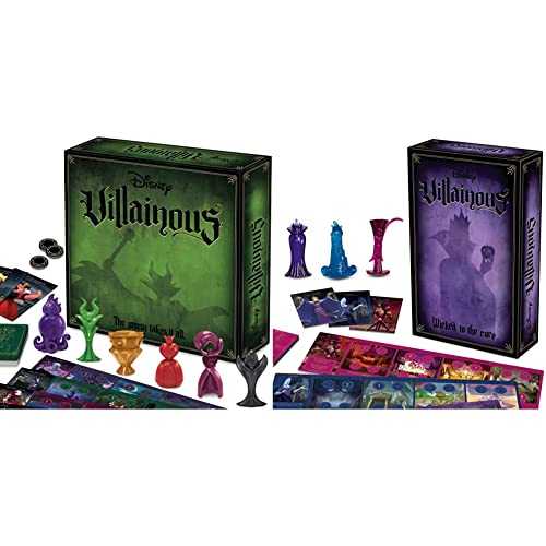 Villainous Disney Strategy Board Game For Age 10 & Up Toty Game Of The Year Award Winner & Disney Villainous: Wicked To The Core Strategy Board Game For Age 10 & Up - Ravensburger (Disney) action figure collectible [Barcode 810558017395] - Main Image 1