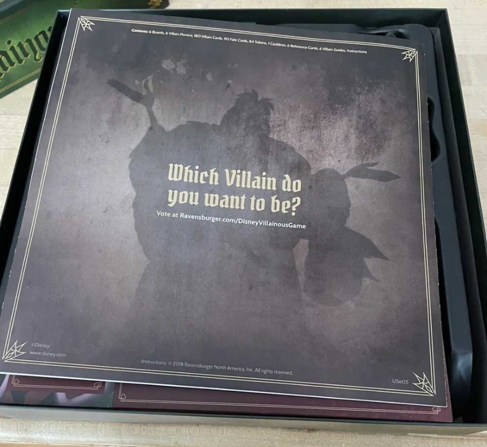 Villainous Disney Strategy Board Game For Age 10 & Up Toty Game Of The Year Award Winner & Disney Villainous: Wicked To The Core Strategy Board Game For Age 10 & Up - Ravensburger (Disney) action figure collectible [Barcode 810558017395] - Main Image 2