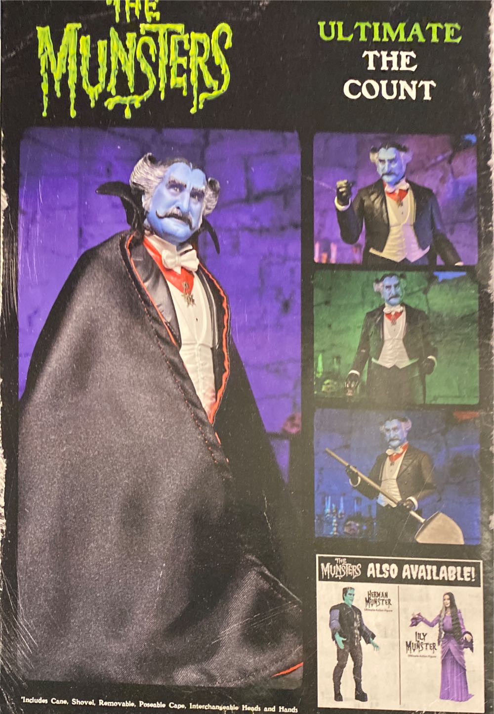 NECA Munsters The Count - Neca (The Munsters) action figure collectible [Barcode 634482560952] - Main Image 3