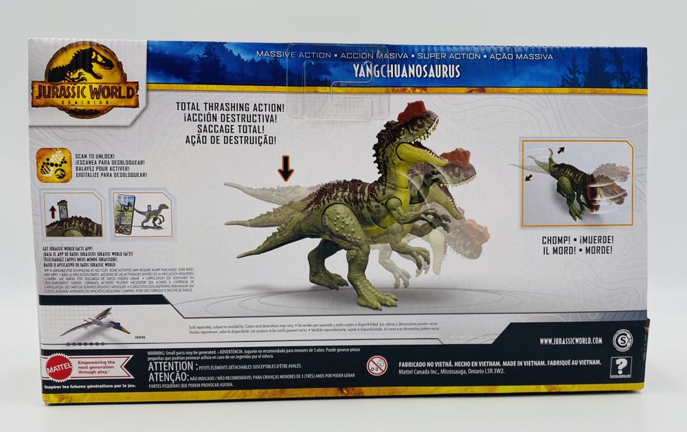 Jurassic World: Yangchaunosaurus - Mattel (Jurassic World Dominion) action figure collectible - Main Image 3