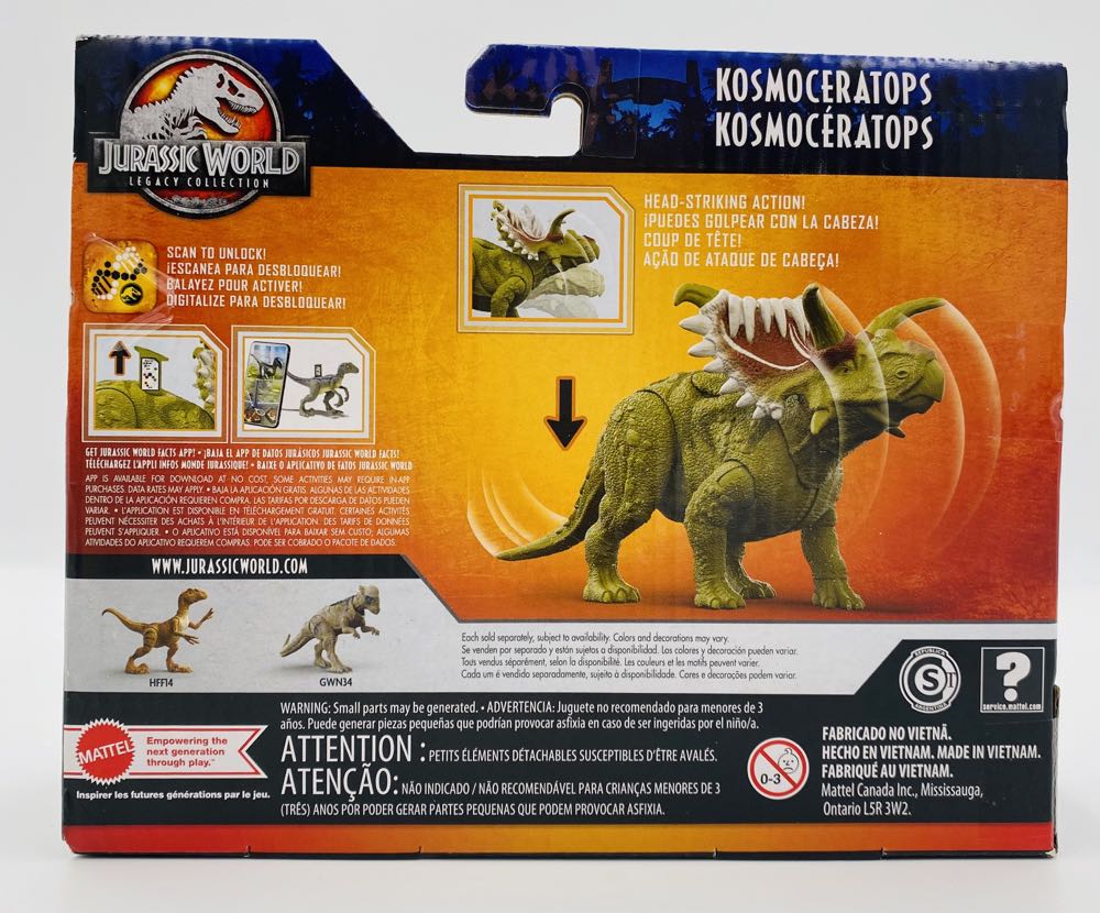 Jurassic World: Kosmoceratops - Mattel (Jurassic World Legacy Collection) action figure collectible - Main Image 3