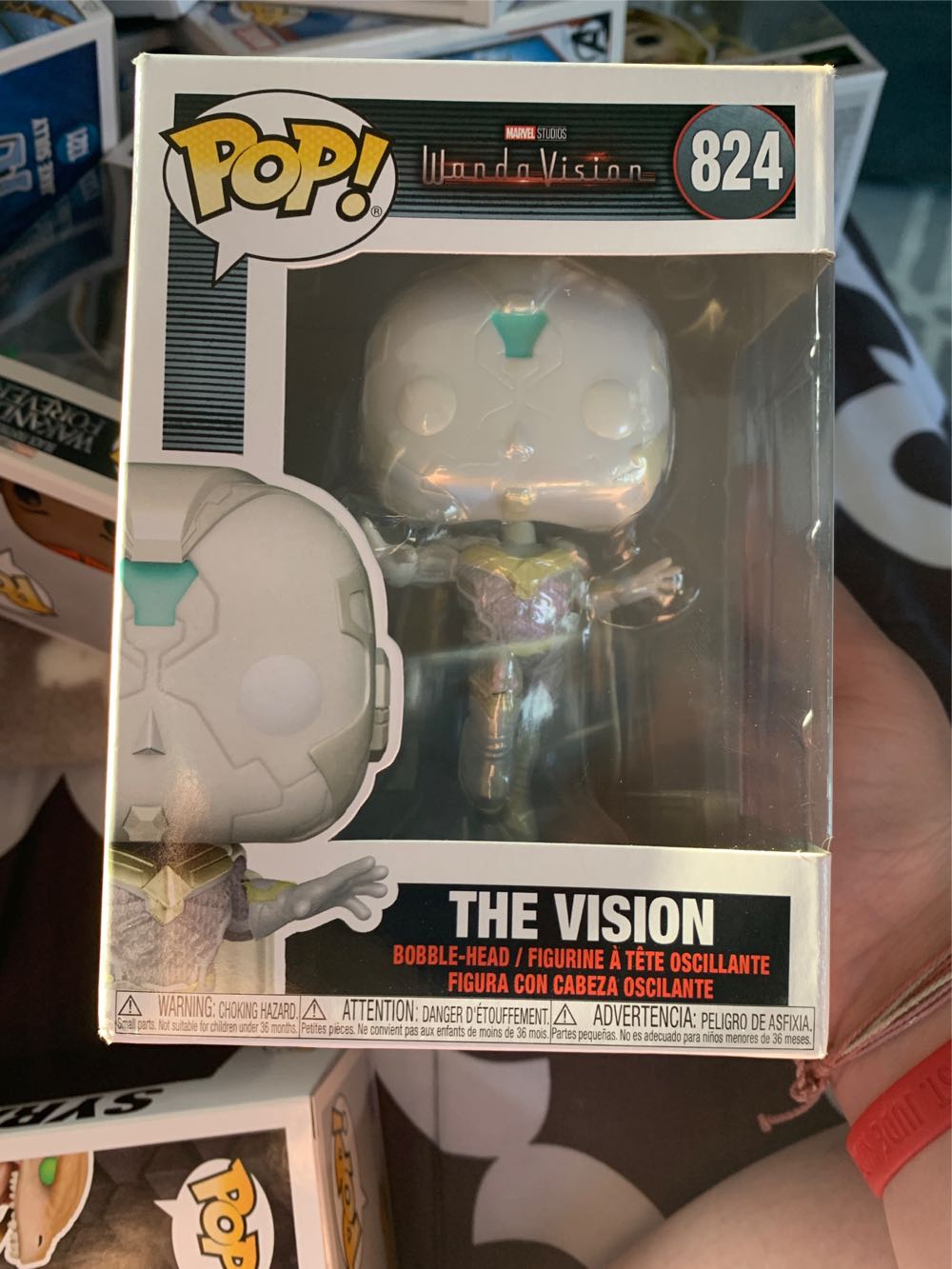 Wandavision- The Vision - Funko Pop! Television (WandaVision) action figure collectible [Barcode 889698543248] - Main Image 1