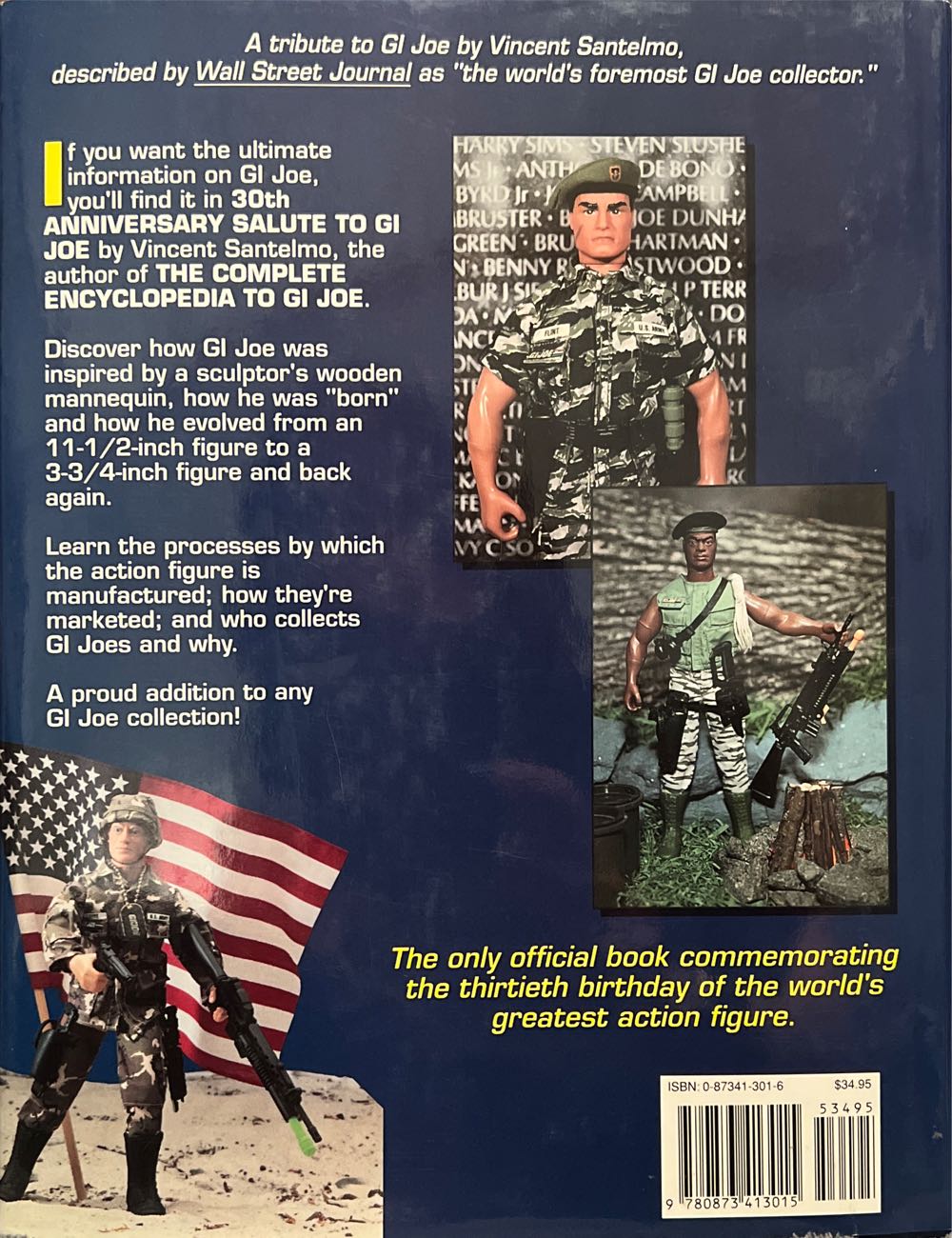 The Official 30th Anniversary Salute To Gi Joe 1994  (GI Joe) action figure collectible [Barcode 9780873413015] - Main Image 2