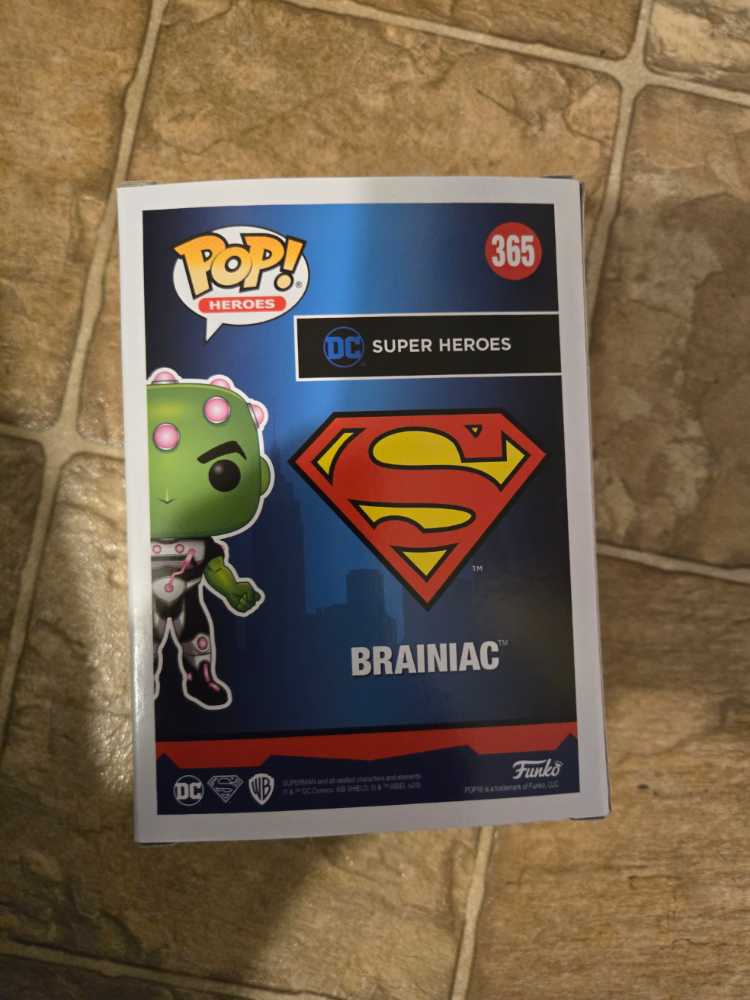 #365 Brainiac Funko Superman Pop!  - Funko (Funko Pops) action figure collectible [Barcode 889698339223] - Main Image 2