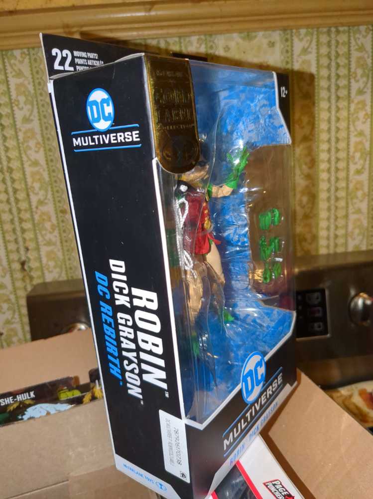 Dick Grayson Robin - DC - BAT FAMILY (Robin) action figure collectible [Barcode 787926170238] - Main Image 3