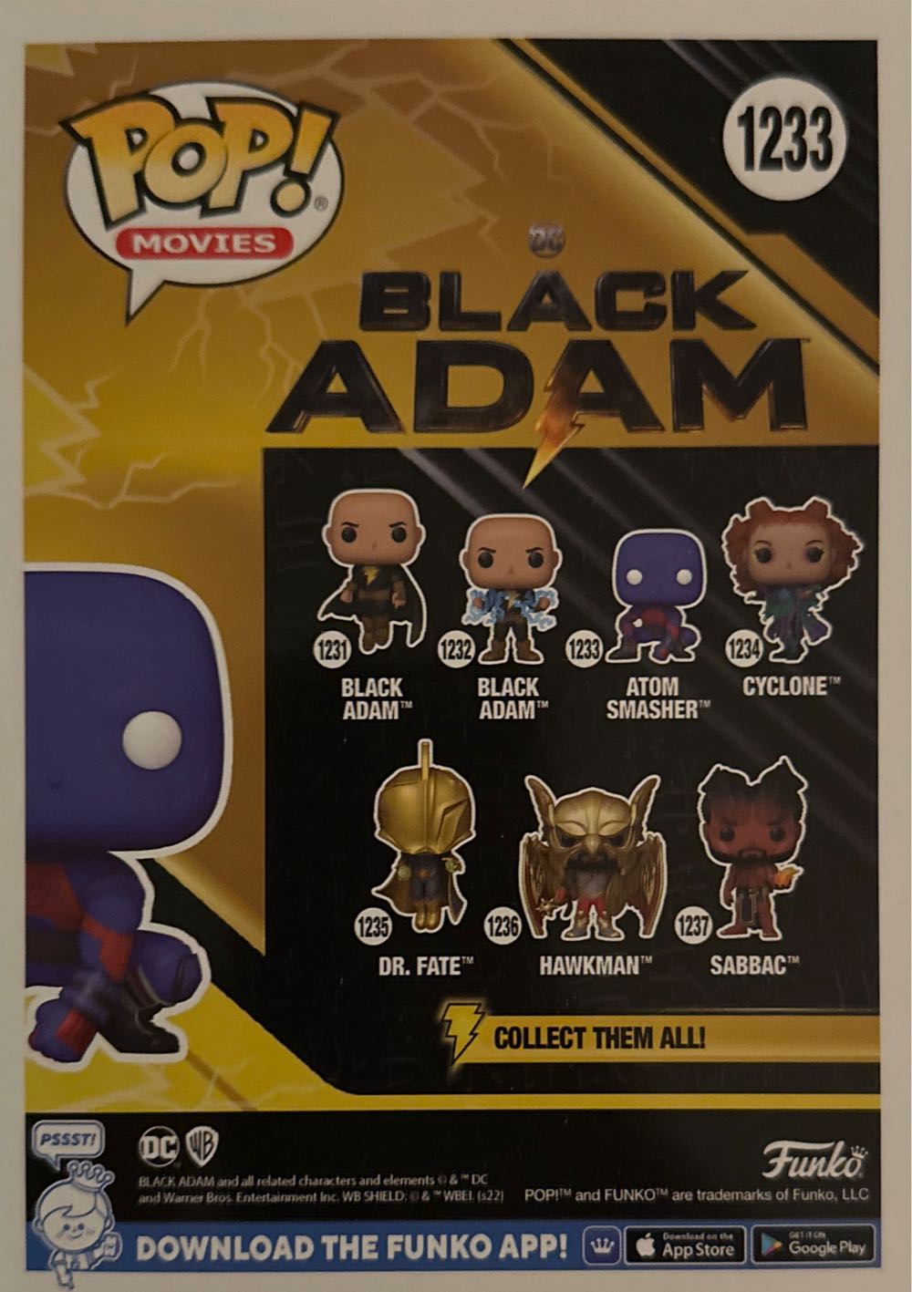 Atom Smasher #1233 - Funko (Funko Pop) action figure collectible [Barcode 889698641906] - Main Image 2