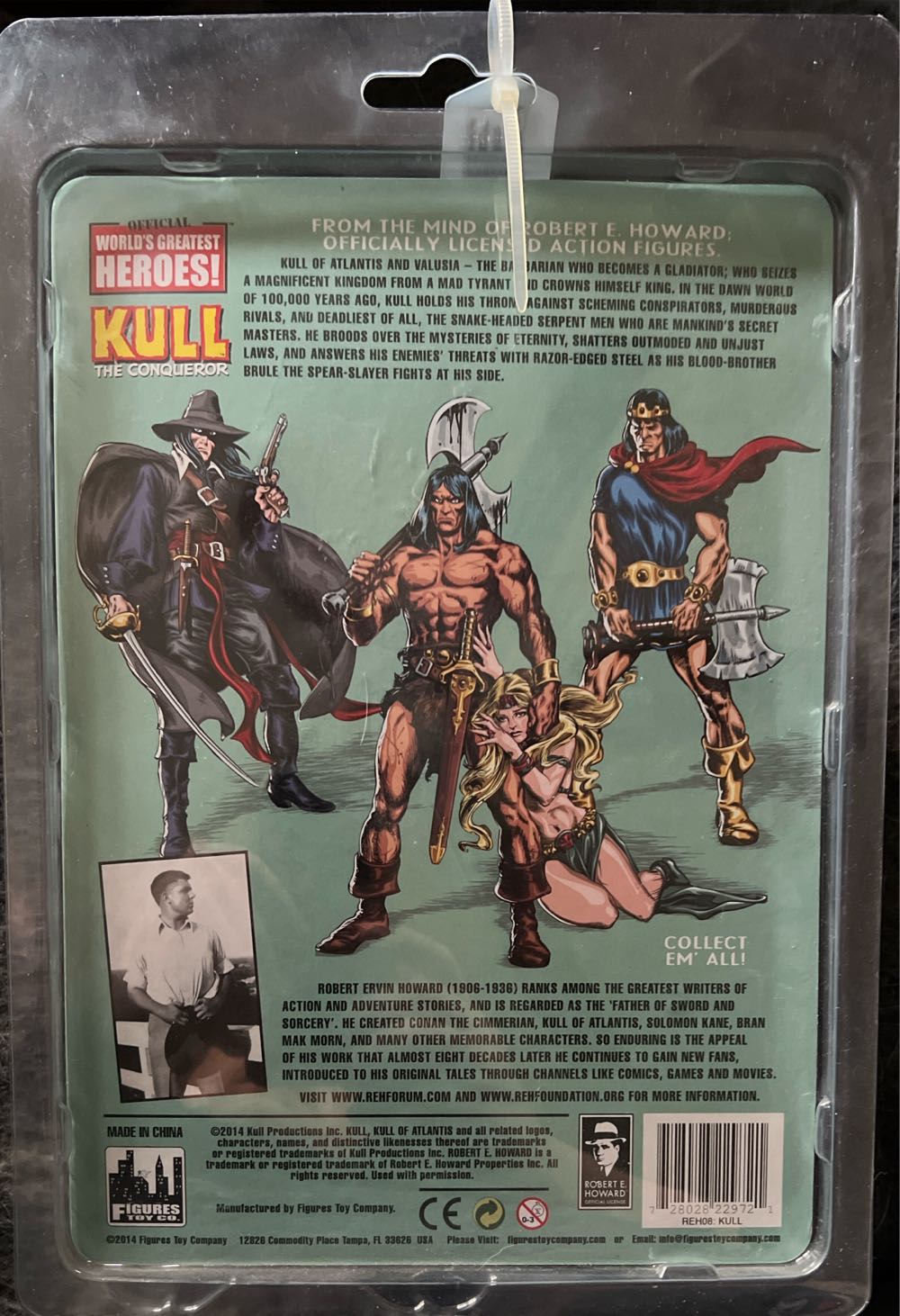 Conan The Barbarian Series 1 Retro 8 Inch Action ... - Figures Toy Company (Robert E. Howard) action figure collectible [Barcode 728028229721] - Main Image 2