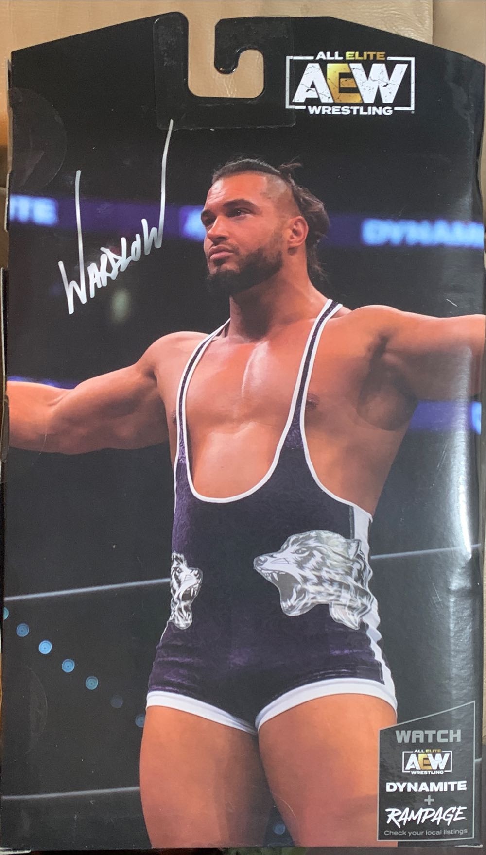 Wardlow - Jazwares (AEW) action figure collectible [Barcode 191726491149] - Main Image 2