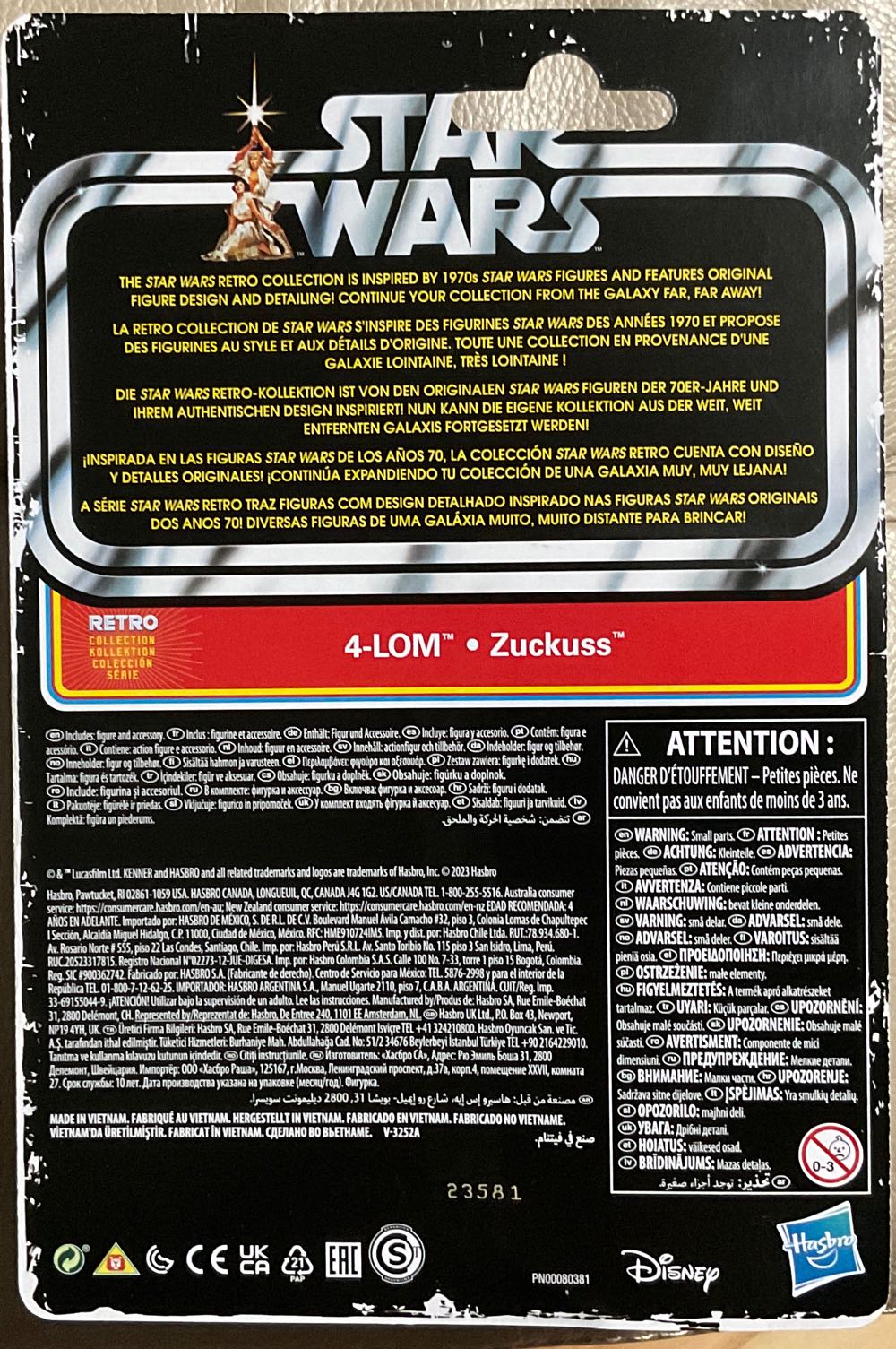 Retro Collection (ESB) - 4LOM - Disney/ Hasbro (Empire Strikes Back) action figure collectible - Main Image 2