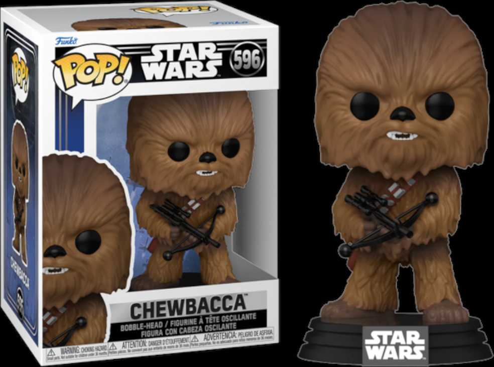 Star Wars - Chewbacca - Nr 596 - Funko Pop! Movies (Star Wars) action figure collectible [Barcode 889698675338] - Main Image 2
