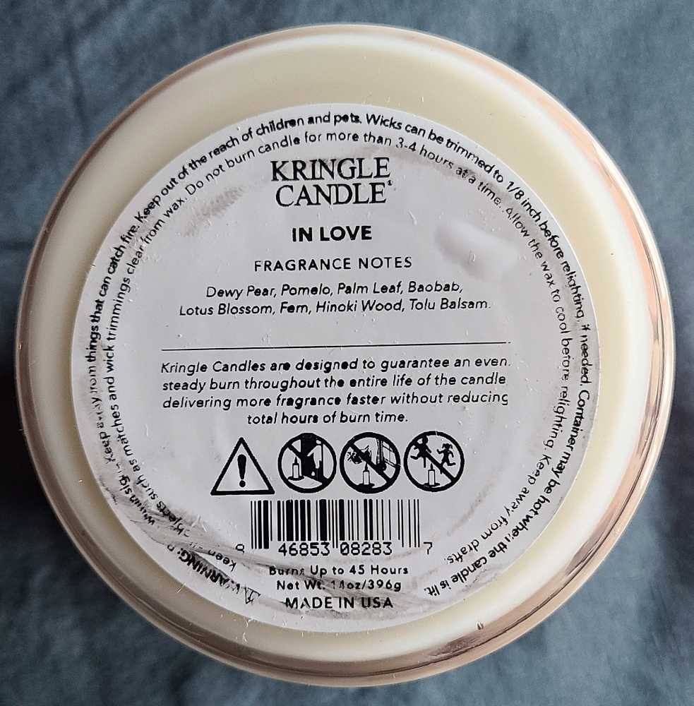 CANDLE: Valentine’s Day Kringle In Love 2023 - Kringle Candle (Valentine’s Day) action figure collectible [Barcode 846853082837] - Main Image 2