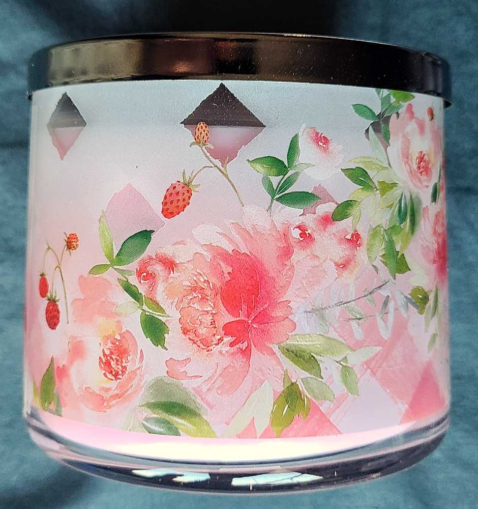 CANDLE: Valentine’s Day Bath & Body Works Gingham Gorgeous 2023 - Bath & Bodyworks Candle (Valentine’s Day Candles) action figure collectible [Barcode 667558326862] - Main Image 3