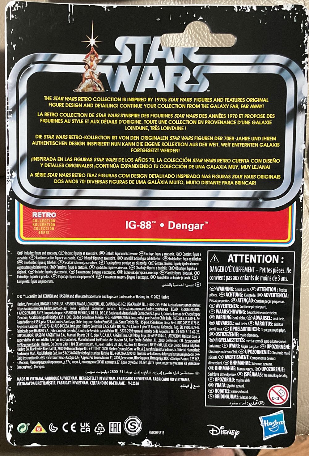 Retro Collection (ESB) - Dengar - Disney/ Hasbro (Empire Strikes Back) action figure collectible - Main Image 2