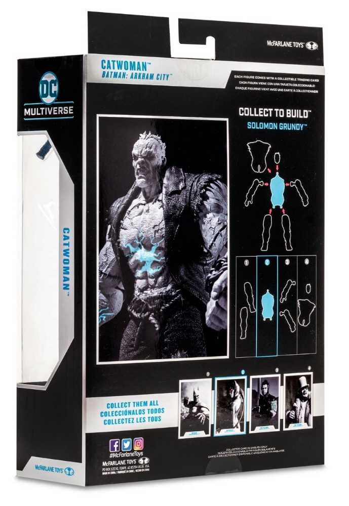 DC MULTIVERSE - Catwoman - McFarlane Toys (Batman: Arkham City) action figure collectible [Barcode 787926154924] - Main Image 2