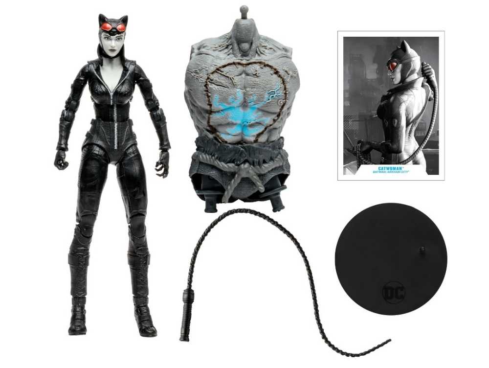 DC MULTIVERSE - Catwoman - McFarlane Toys (Batman: Arkham City) action figure collectible [Barcode 787926154924] - Main Image 3