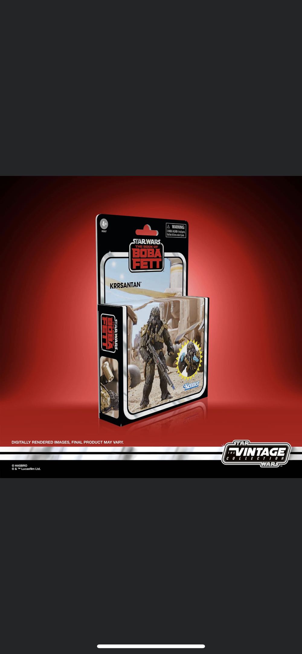 Black Krrsantan - Hasbro (The Book Of Boba Fett) action figure collectible - Main Image 2