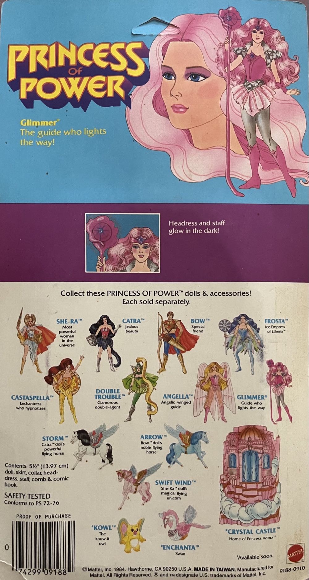 Glimmer - Mattel (She-Ra Princess Of Power) action figure collectible [Barcode 074299091889] - Main Image 2