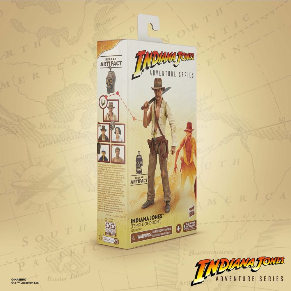 Indiana Jones - Hasbro (Temple of Doom) action figure collectible - Main Image 2