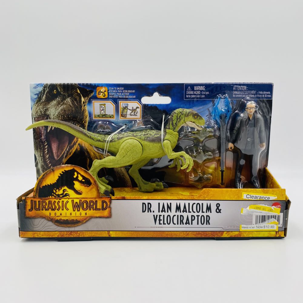 Jurassic World: Velociraptor - Mattel (Jurassic World Dominion) action figure collectible - Main Image 2