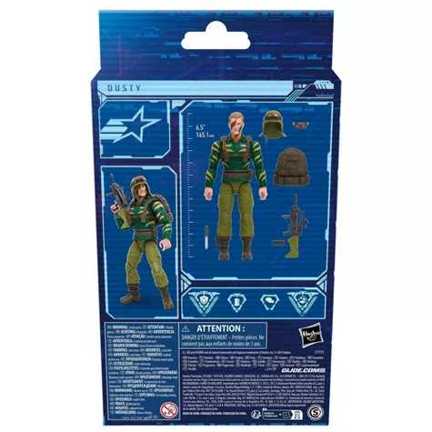 Dusty Tiger Force #65:  Classified - Hasbro (G.I. Joe) action figure collectible [Barcode 5010996116703] - Main Image 2