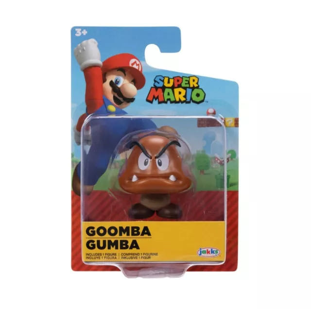 Goomba - JAKKS Pacific, Inc. (Super Mario Bros.) action figure collectible [Barcode 192995405370] - Main Image 2
