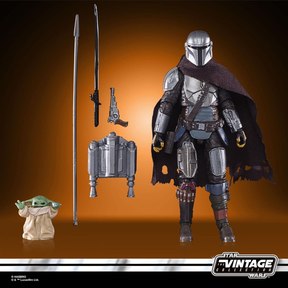 Din Djarin W/N-1 Starfighter - Hasbro (The Mandalorian) action figure collectible - Main Image 3