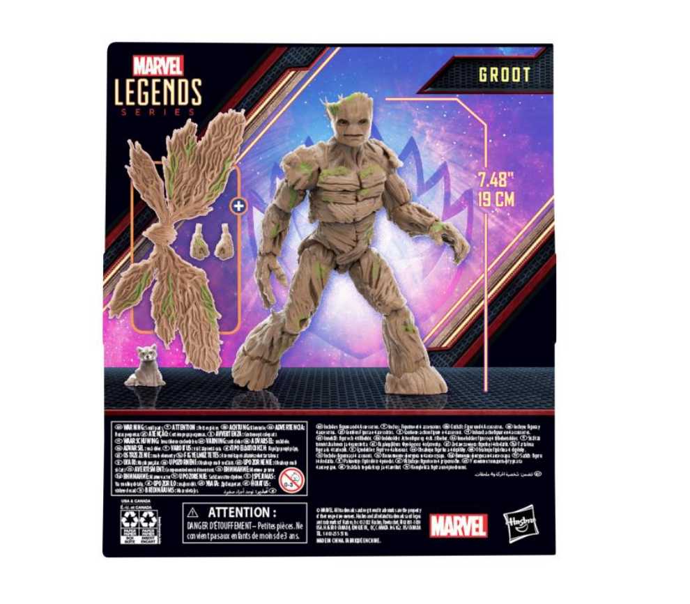 Mcu Guardians Of The Galaxy Vol. 3 - Groot - Hasbro (Marvel Legends) action figure collectible [Barcode 5010994181673] - Main Image 2
